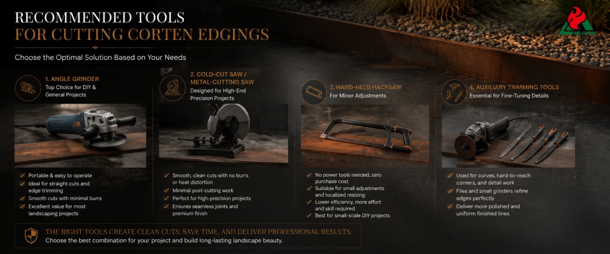 Corten Steel Edging Wapamwamba